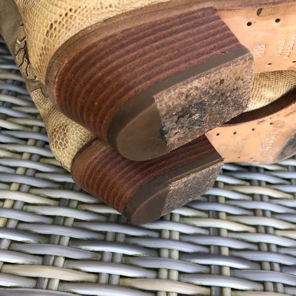 Ralph Lauren Collection Snake Boots 8 Cowboy Padma - Picture 9 of 16